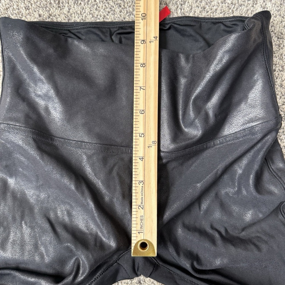 Spanx Faux Leather Leggings for Women, Size M - Black - Picture 10 of 12